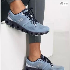 On Running Cloud X 3 Wash Ink Women's Size 7.5